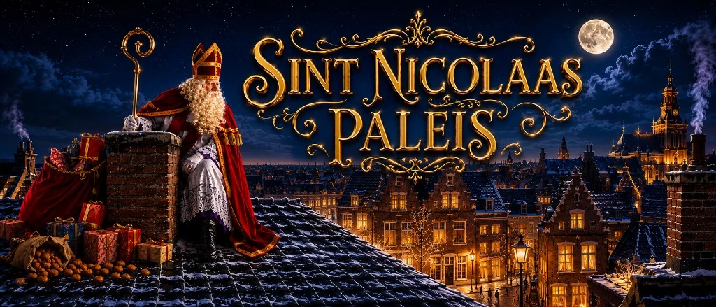 Sint Nicolaas Paleis — Sinterklaas op de daken